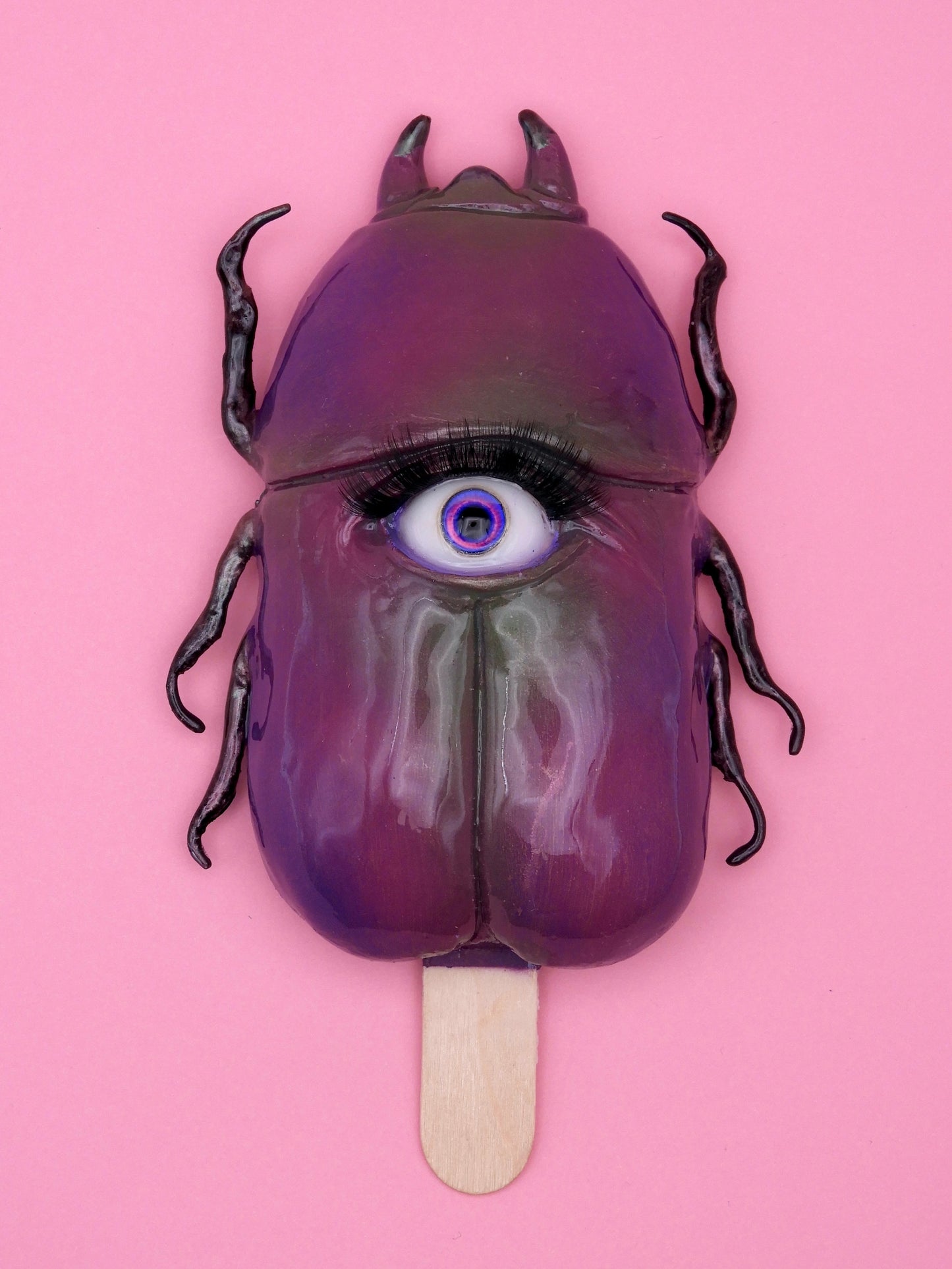 Pop Surreal Ice Cream Beetle Scarabe