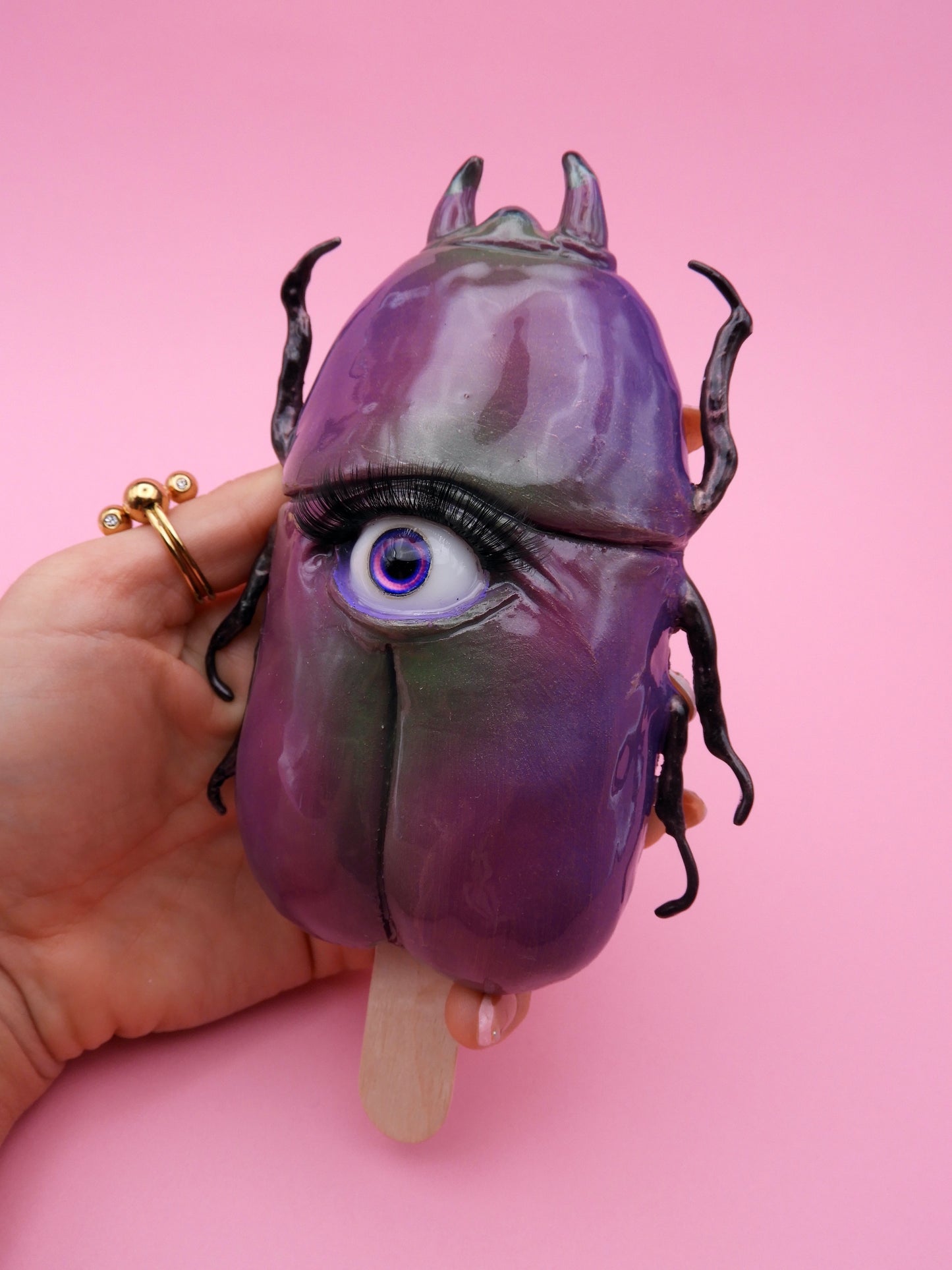 Pop Surreal Ice Cream Beetle Scarabe