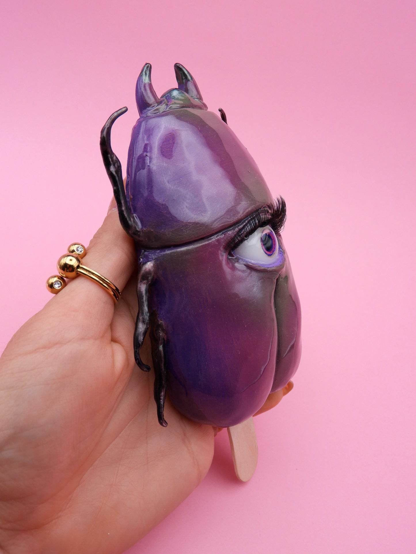 Pop Surreal Ice Cream Beetle Scarabe