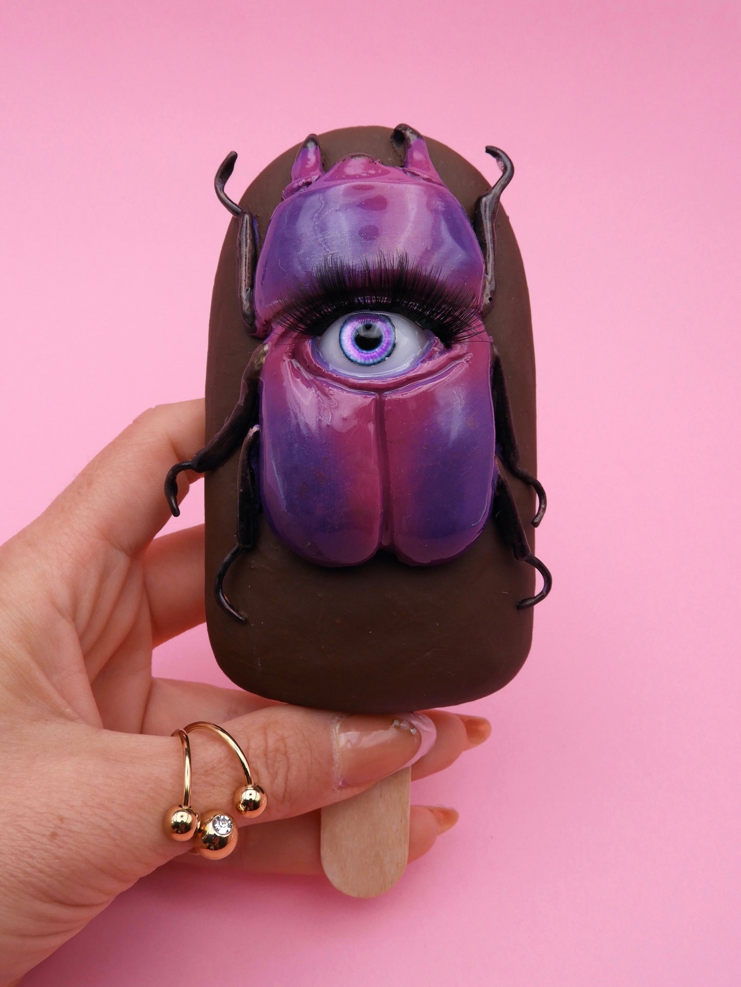 Pop Surreal Ice Cream Beetle Scarabe 2