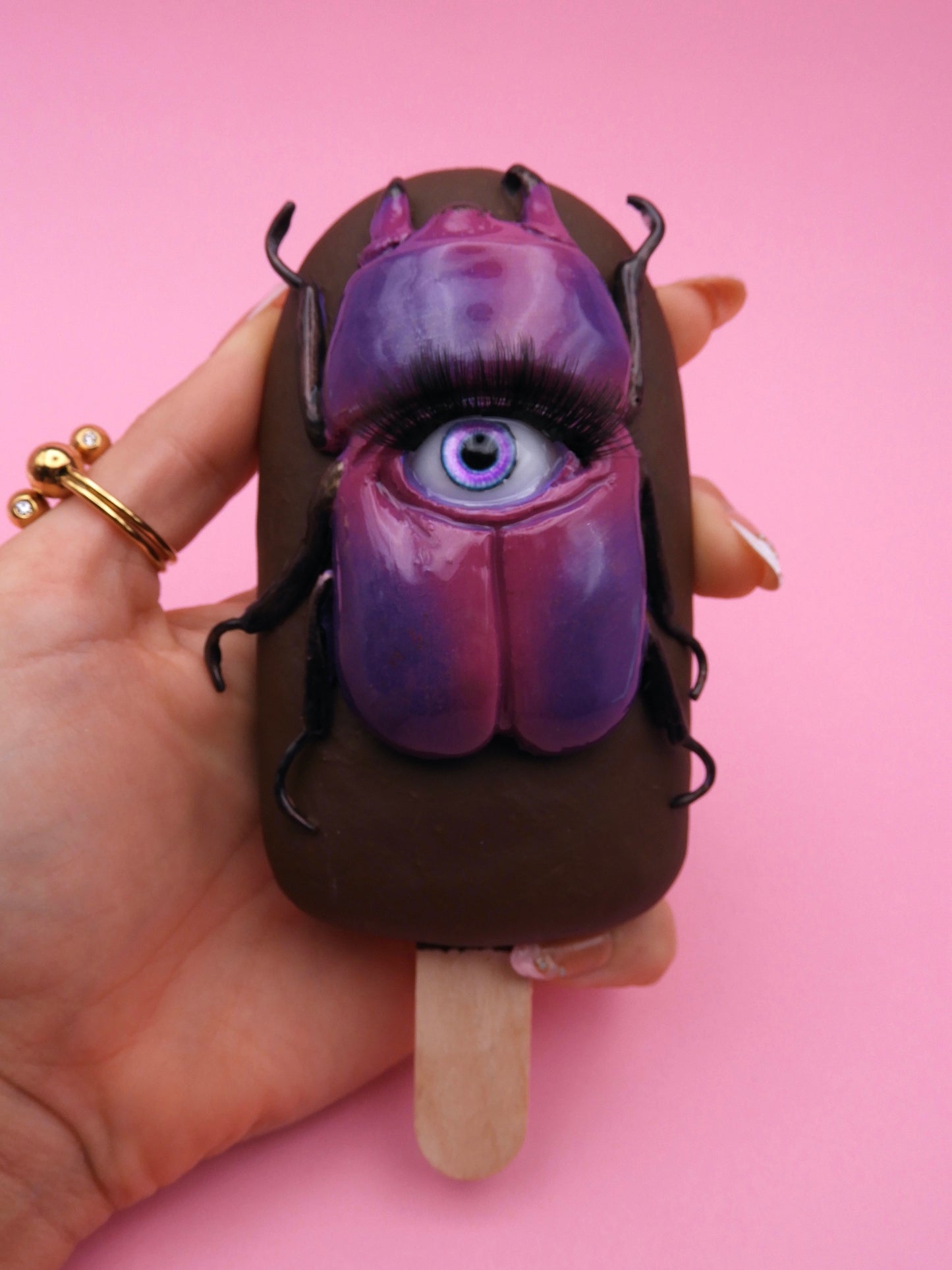 Pop Surreal Ice Cream Beetle Scarabe 2