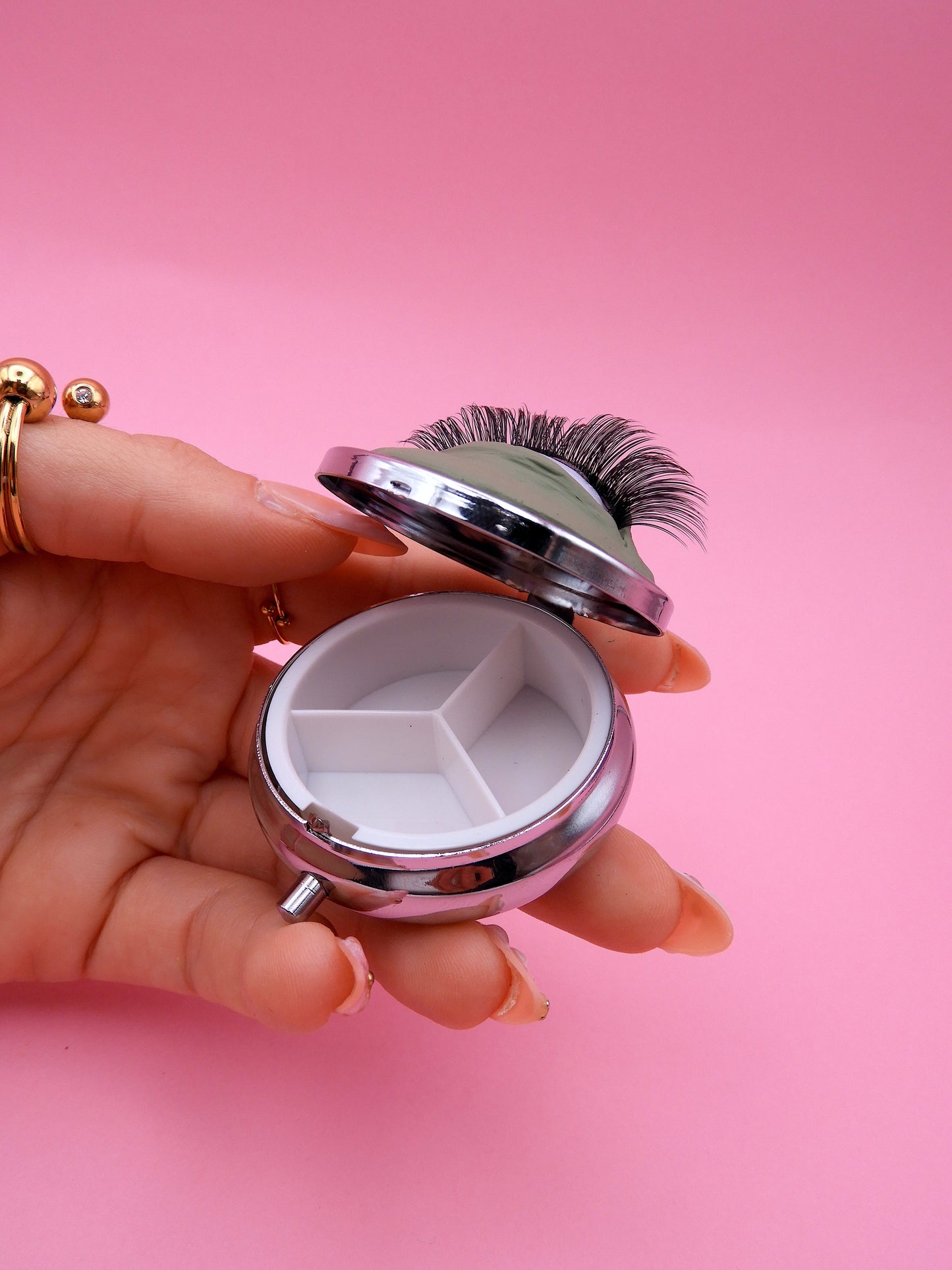 Eyeball Pill Box | Creepy Cute Trinket Box | Surreal Eye Art | Gothic Kawaii Decor | Handmade Fantasy Keepsake Box | Unique Gift
