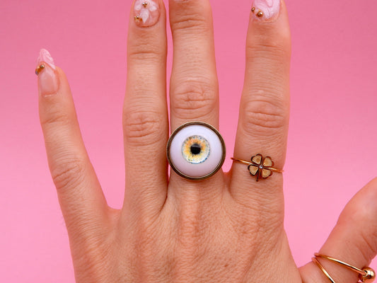 Eyeball Ring – Stainless Steel