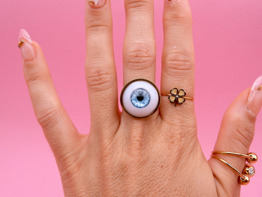 Eyeball Ring – Stainless Steel