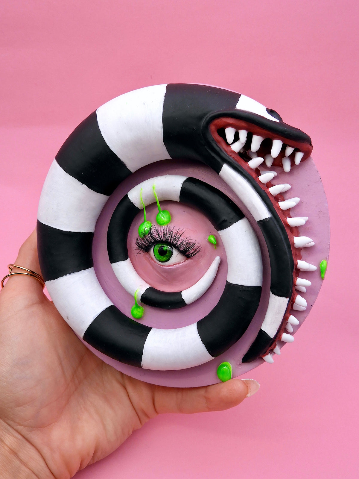 Beetlejuice Inspired Eye