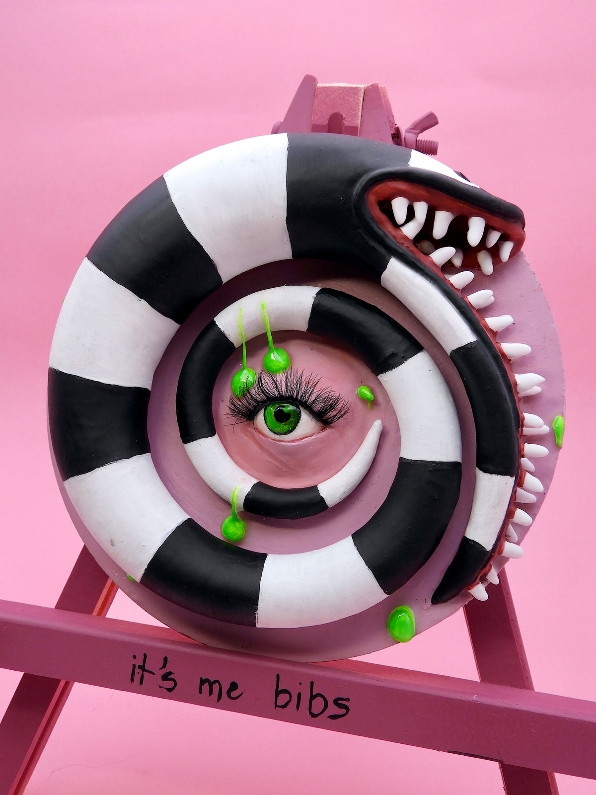 Beetlejuice Inspired Eye