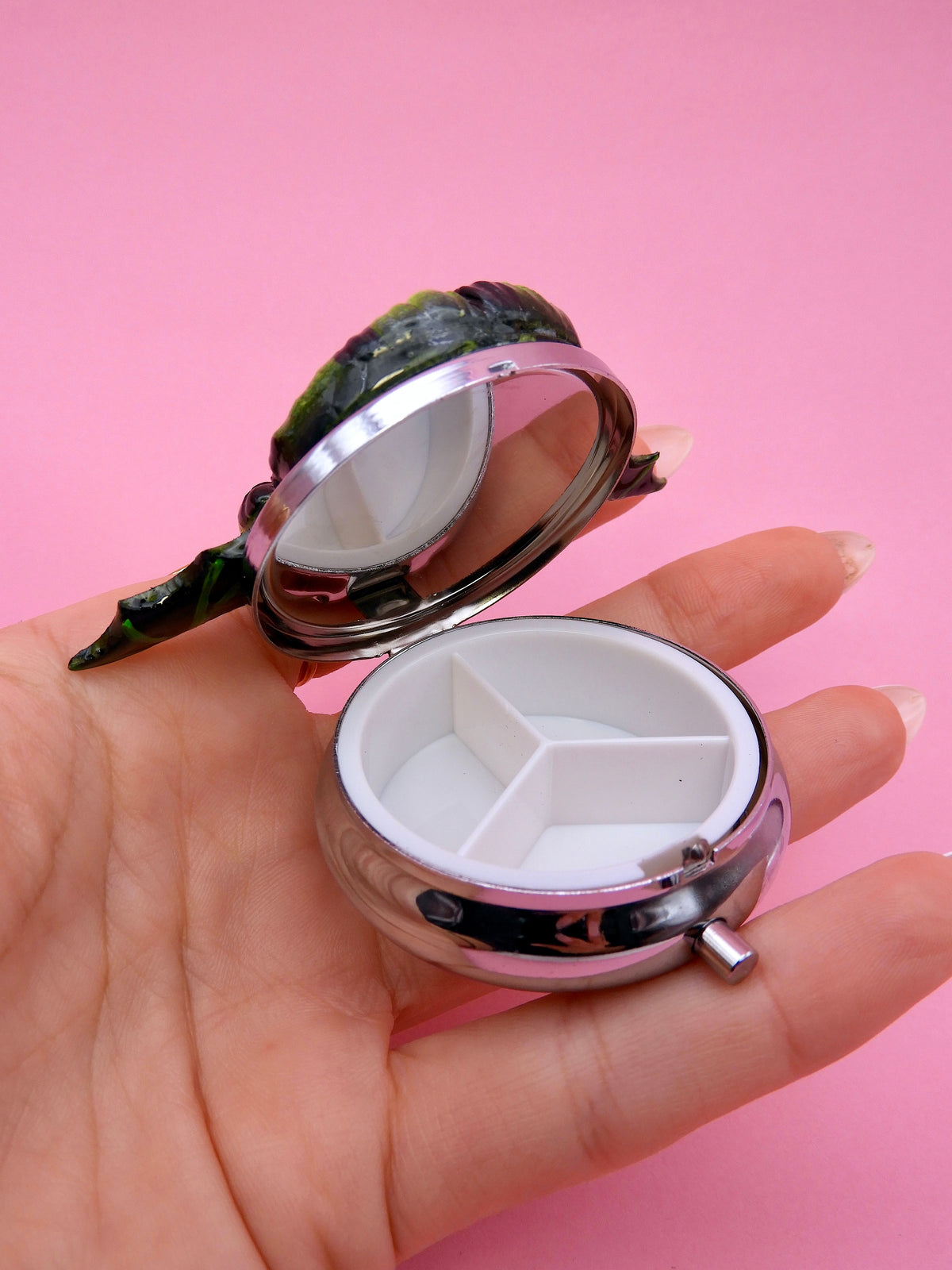 Beetlejuice Inspired Vampire Mouth Pill Box